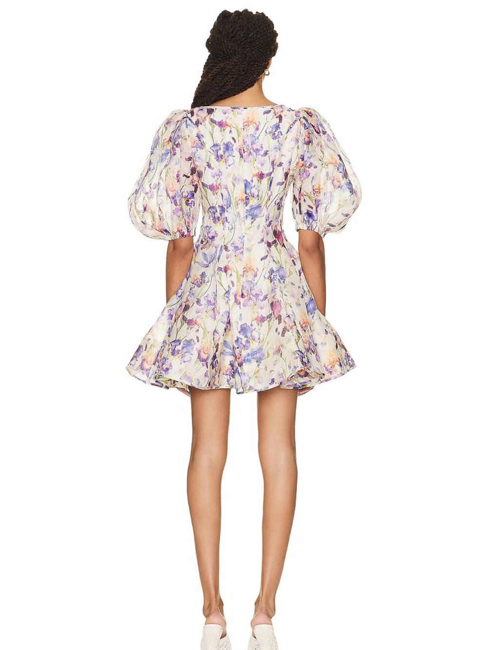 NWOT Zimmermann Tama Puff Sleeve Mini Dress AUS2-US8 - Picture 8 of 8